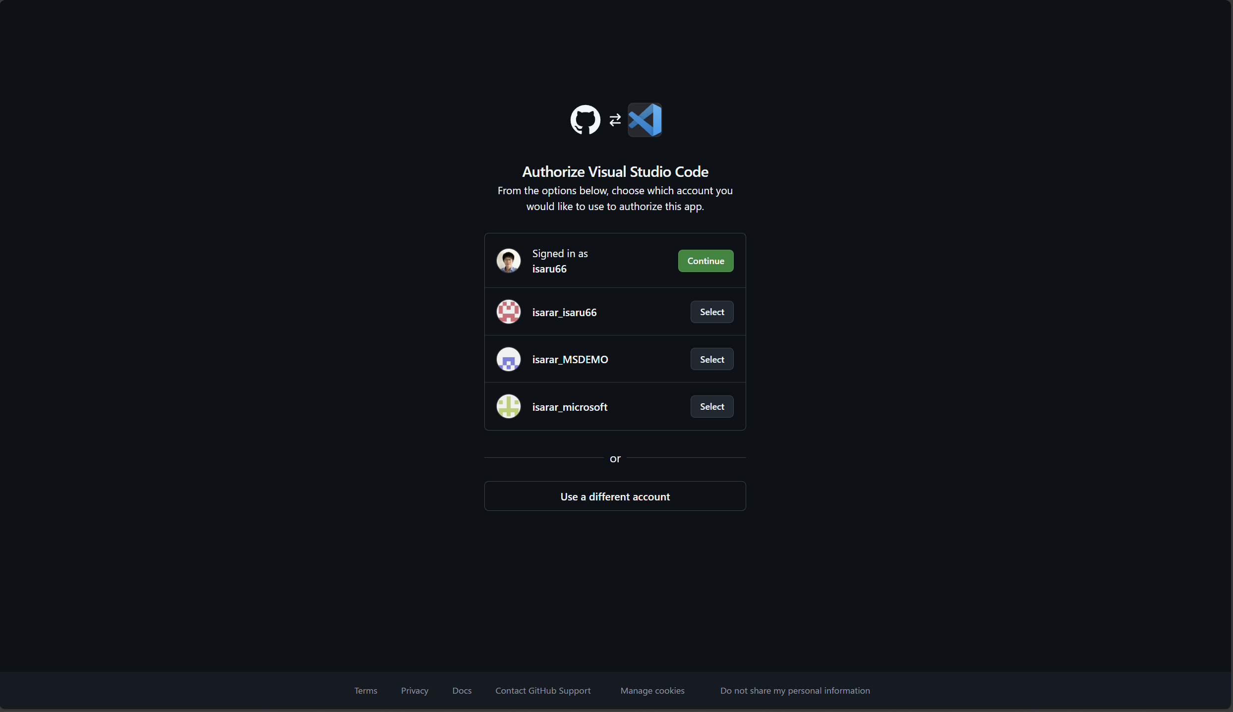 GitHub Copilot SSO