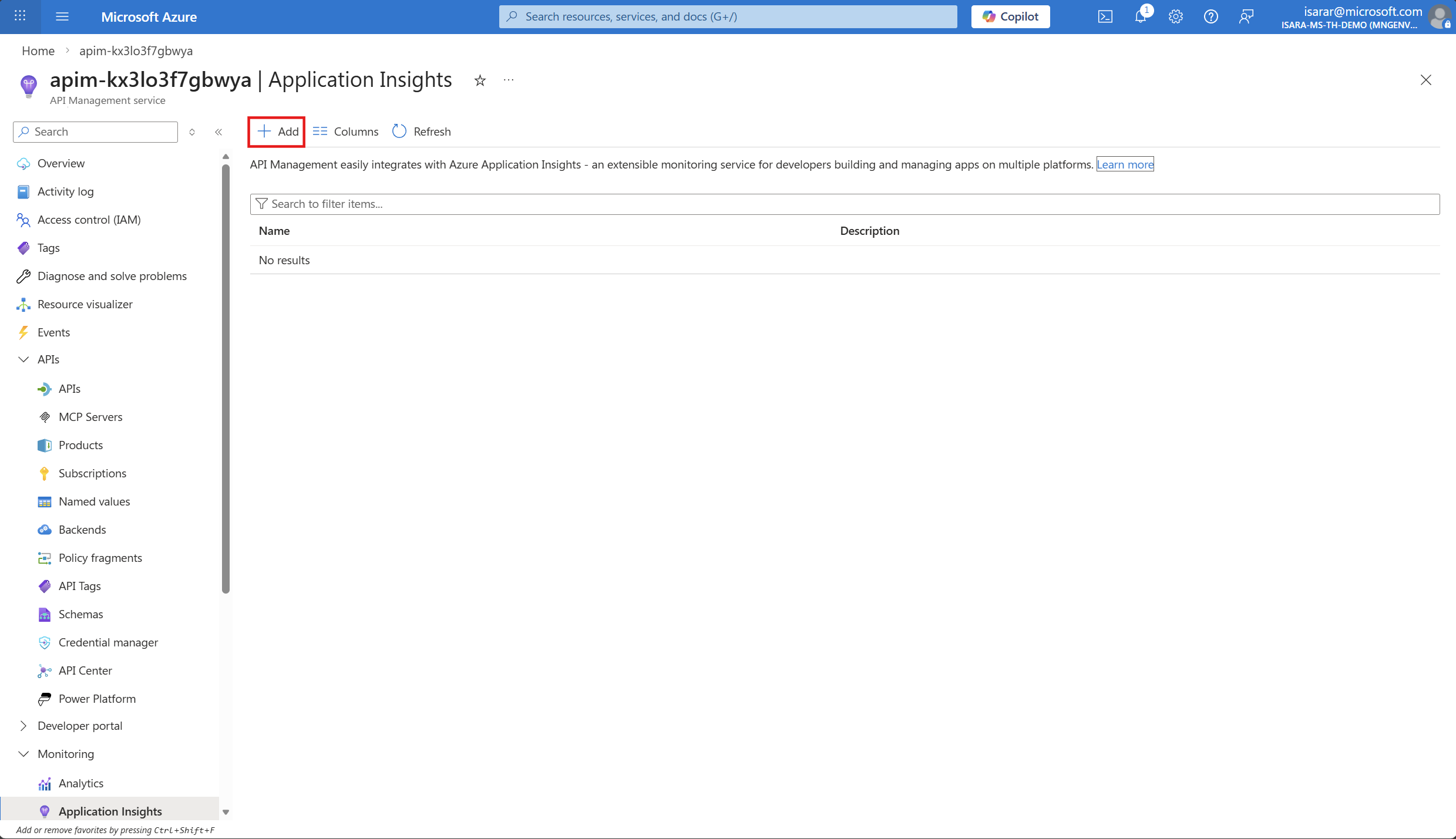 Configure API import settings