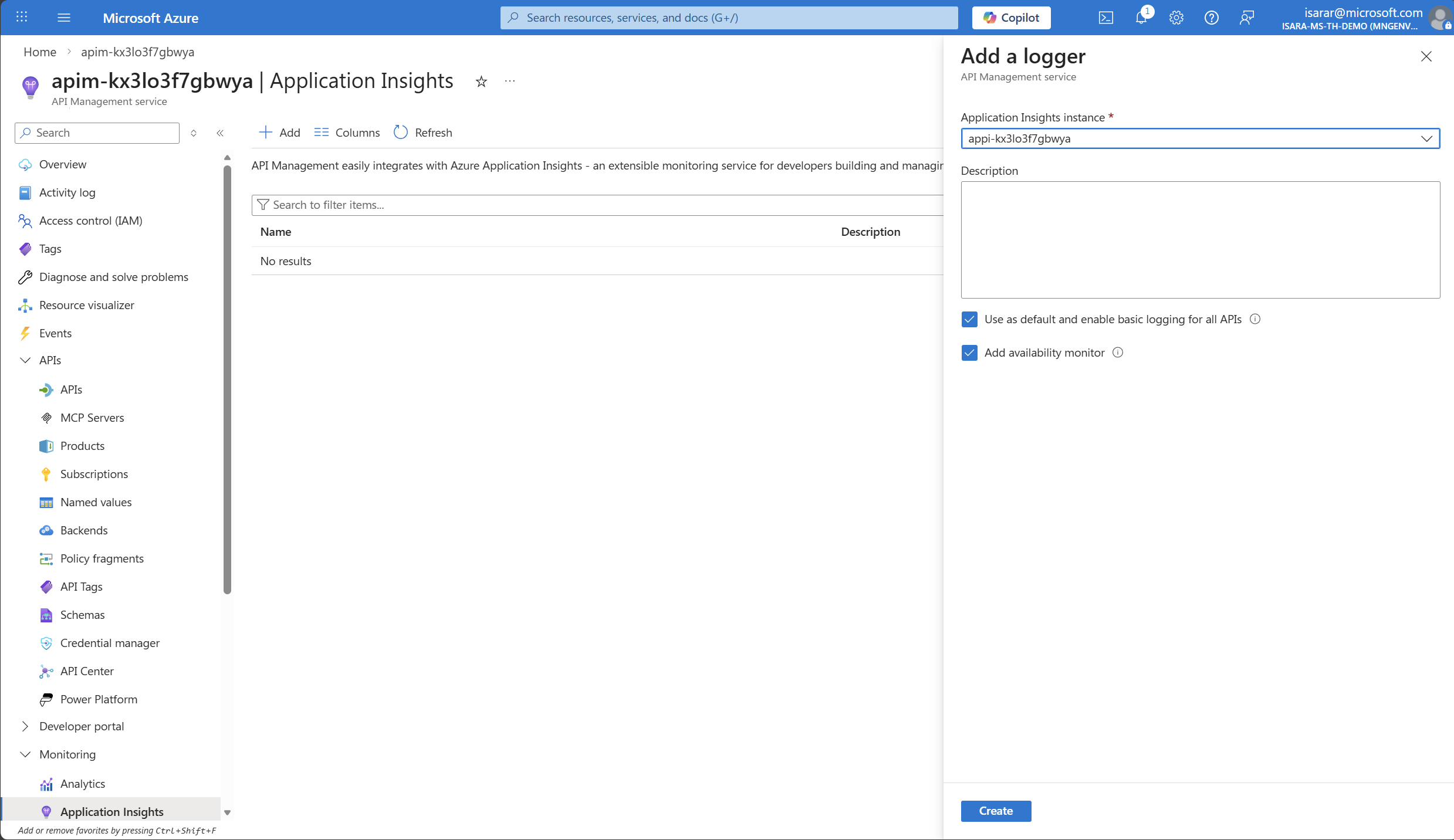 Configure API import settings