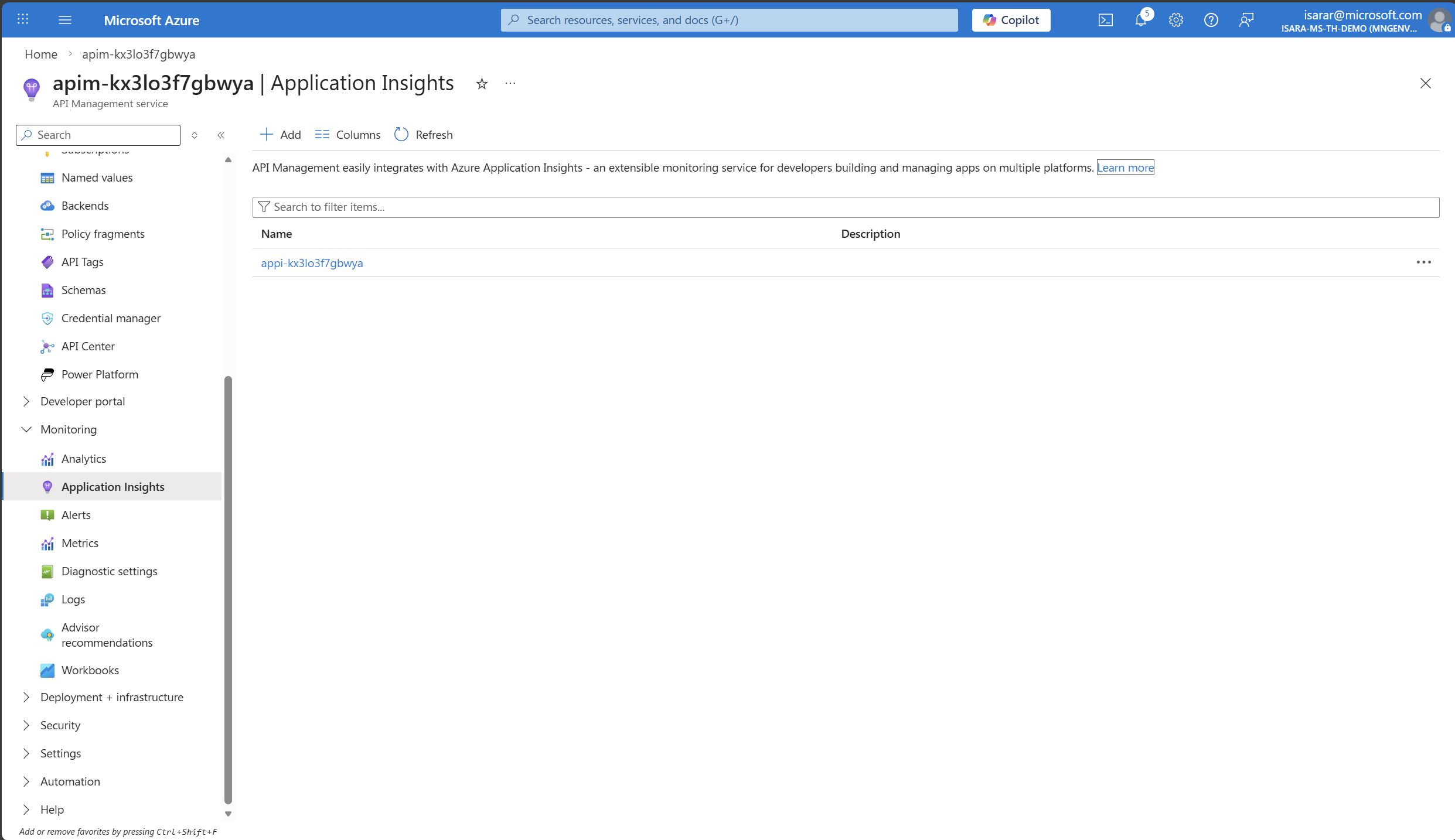 Configure API import settings